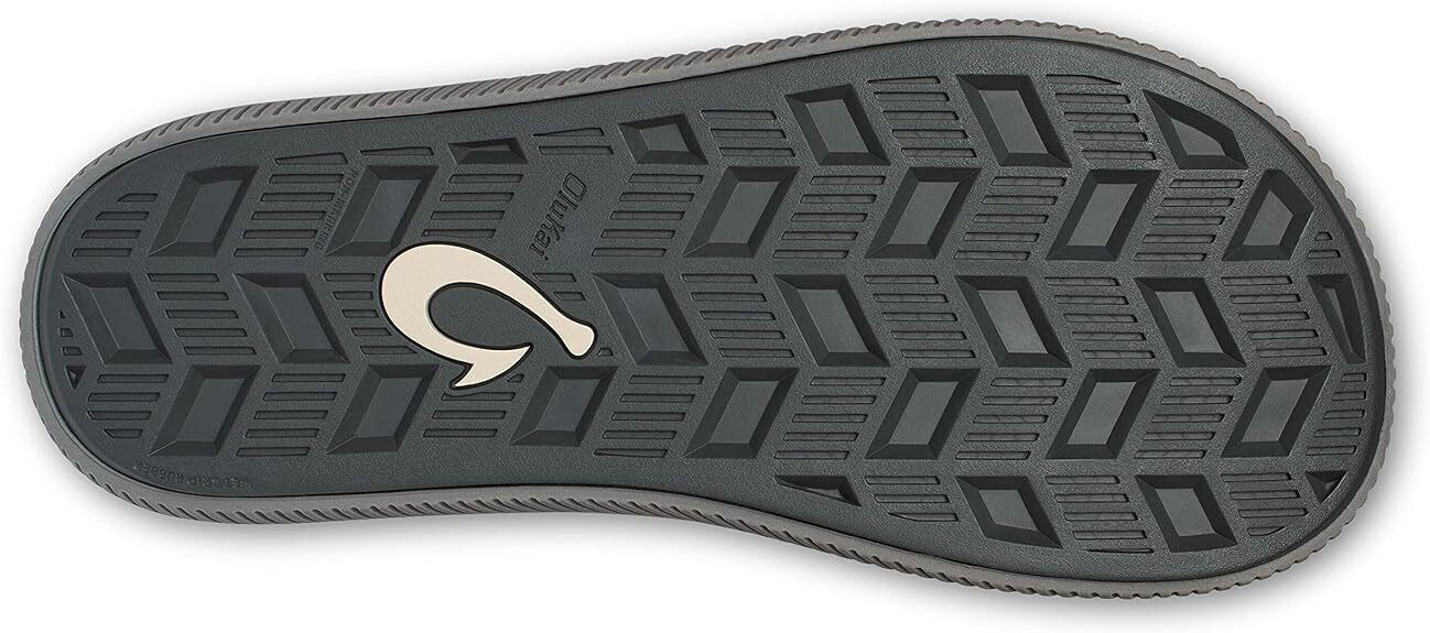 OluKai Men's Ulele 10435-TF26 Blue Depth/Charcoal Beach Sandals Brand New - AllSportsWearUSA
